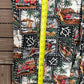 Hula & Surfing Graphic Hawaiian Shirt | Size X-Large | Vintage 1990s Scenic Hawaiian Shirt |