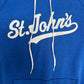 St. John's Newfoundland, Canada Graphic Hoodie | Size Large | Vintage 1990s Blue Tourist Sweater |