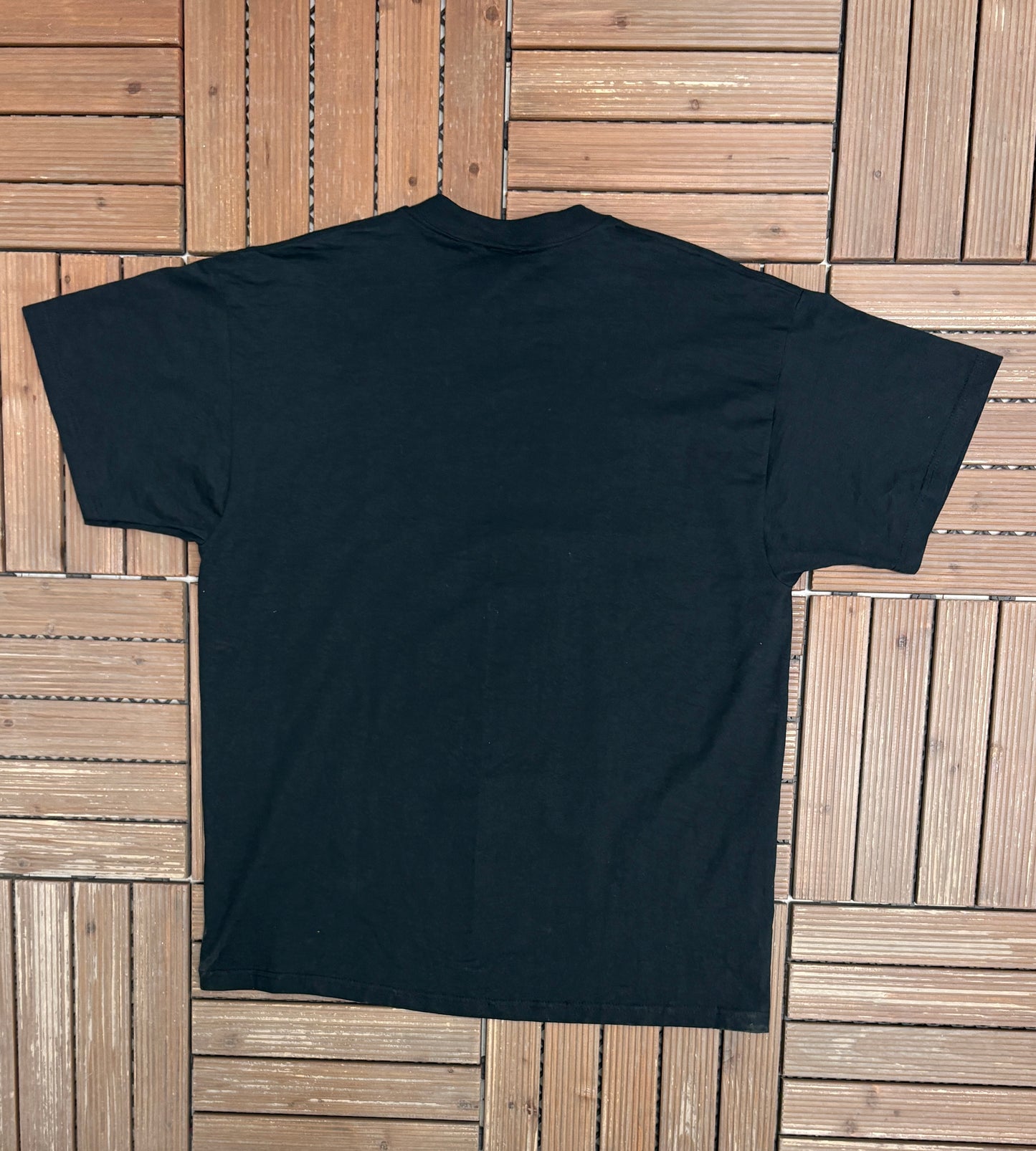 Blue Man Group The Complex Tour Graphic Tee | Size X-Large | Vintage 2000s Promotional Rock Black T-Shirt |