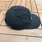Hamilton Steelheads Graphic Hat | Metal Clasp | Vintage 1990s Promotional Black Cap |