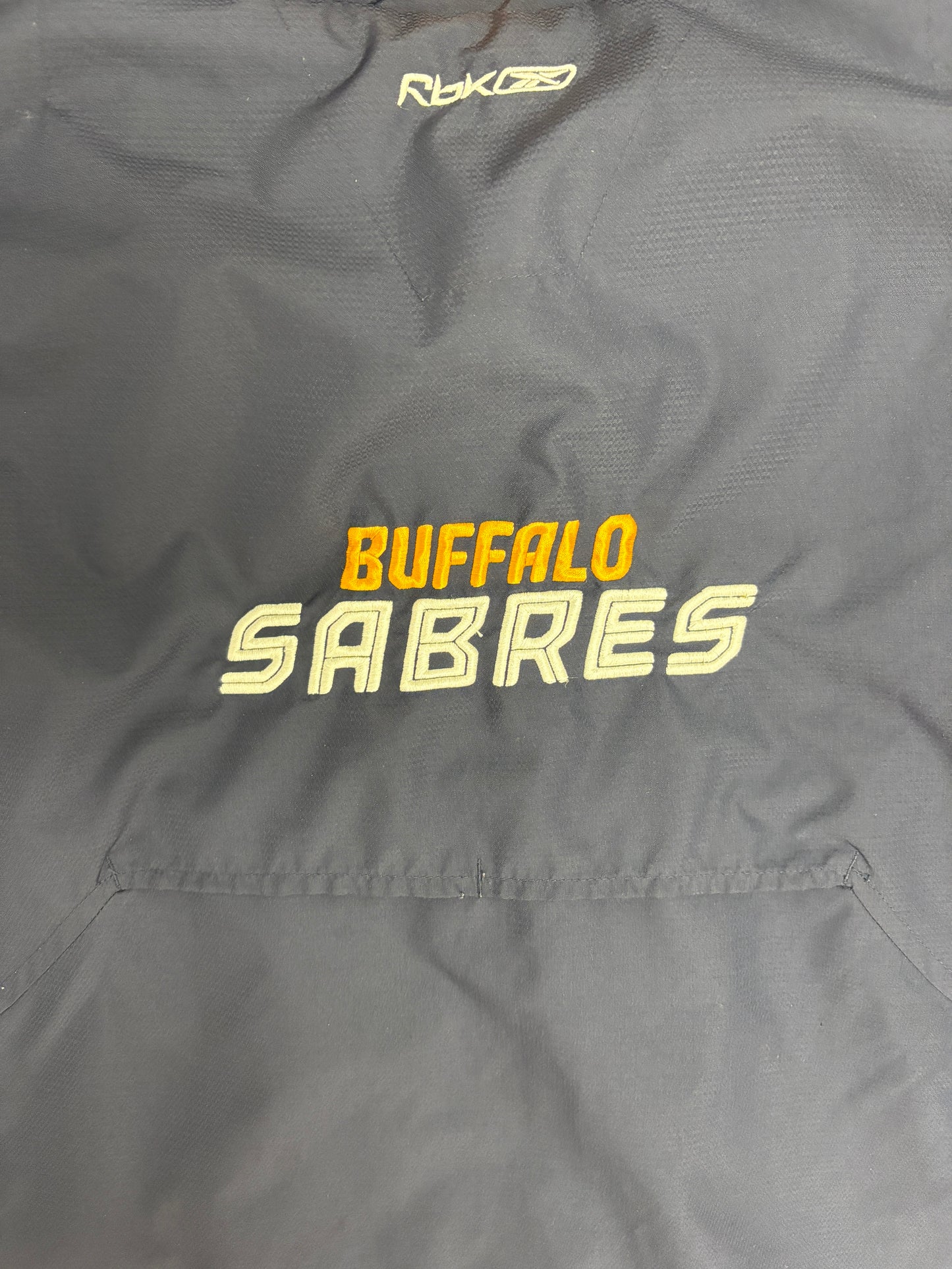 Buffalo Sabres Stitched Graphic Windbreaker | Size XX-Large | Vintage 2000s NHL Hockey Blue Jacket | (Copy)