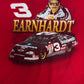Dale Earnhardt NASCAR Graphic Tee | Size X-Large | Vintage 2000s NASCAR Racing Red T-Shirt |