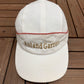 Roland Garros Embroidered Graphic Hat | Metal Clasp | Vintage 2000s Tennis White Cap |