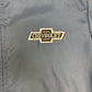 Chevrolet Stitched Graphic Windbreaker | Size X-Large | Vintage 1980s Promotional Blue Jacket |