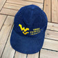 West Virginia Mountaineers 1988 Perfect Season Graphic Hat | Snap Back | Vintage 1980s College Football Blue Cap |