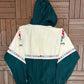 Atlanta Olympics 1996 Graphic Windbreaker | Size X-Large | Vintage 1990s Promotional Windbreaker |