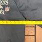 Dallas Cowboys Graphic Jacket | Size Small | Vintage 1980s NFL Football Blue Jacket |