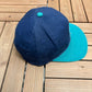 Seattle Mariners Embroidered Graphic Hat | Snap Back | Vintage 2000s MLB Baseball Blue Hat |