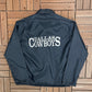 Dallas Cowboys Graphic Jacket | Size Small | Vintage 1980s NFL Football Blue Jacket |