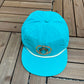 LPGA Chicago Sun-Times Shootout Graphic Hat | Metal Clasp | Vintage 1990s Golf Teal Cap |