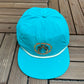 LPGA Chicago Sun-Times Shootout Graphic Hat | Metal Clasp | Vintage 1990s Golf Teal Cap |