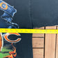Chicago Bears Graphic Tee | Size Large | Vintage 2000s NFL Football Black T-Shirt |
