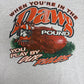 Cleveland Browns When You're In The Dawg Pound Graphic Tee | Size X-Large | Vintage 1990s NFL Football Grey T-Shirt |