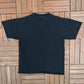 Chicago Bears Graphic Tee | Size Large | Vintage 2000s NFL Football Black T-Shirt |