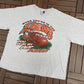 Cleveland Browns When You're In The Dawg Pound Graphic Tee | Size X-Large | Vintage 1990s NFL Football Grey T-Shirt |