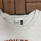 Cleveland Browns When You're In The Dawg Pound Graphic Tee | Size X-Large | Vintage 1990s NFL Football Grey T-Shirt |
