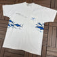 Marine Services San Juan Graphic Tee | Size X-Large | Vintage 1990s Single Stitch White T-Shirt |