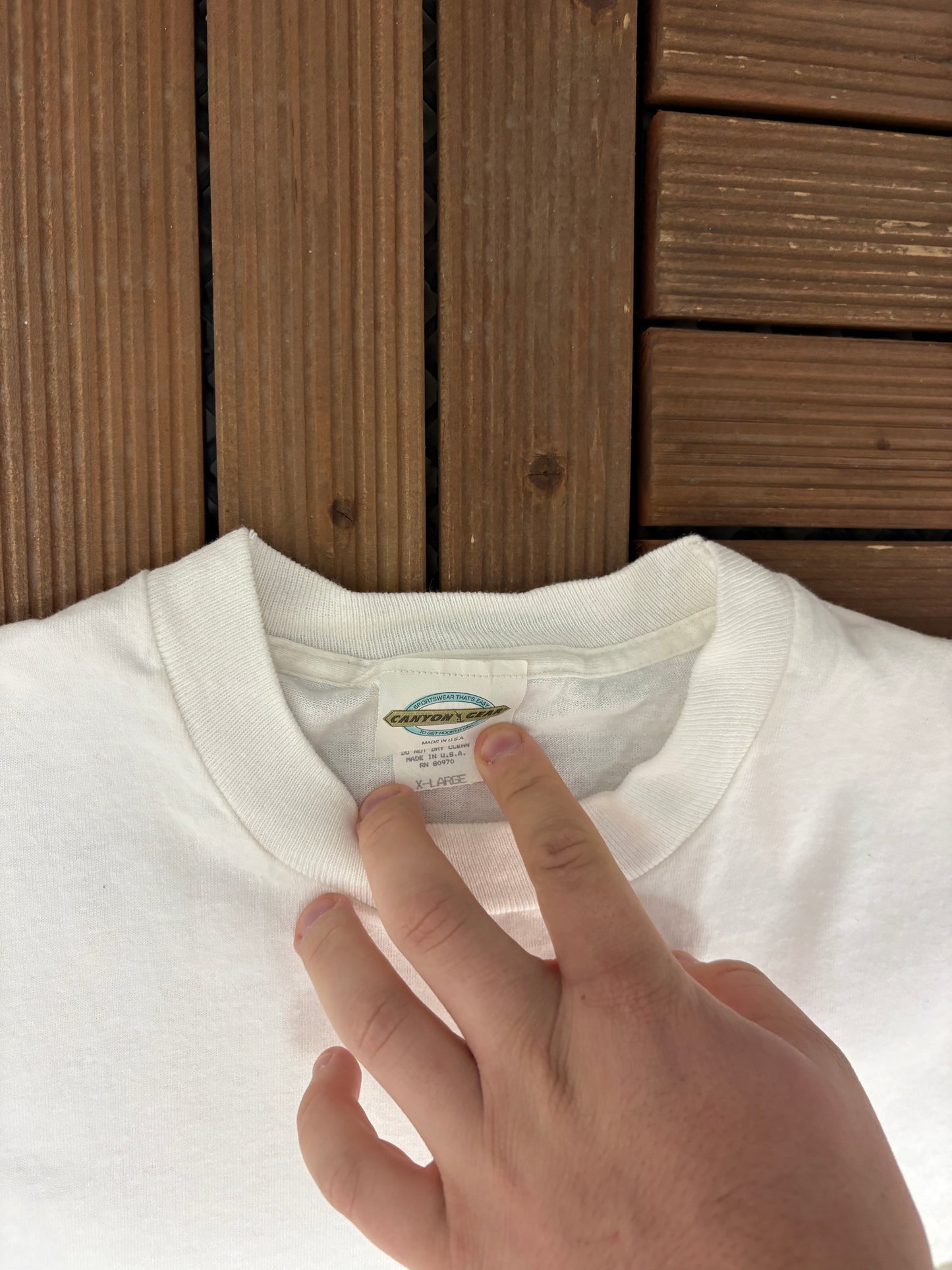 Marine Services San Juan Graphic Tee | Size X-Large | Vintage 1990s Single Stitch White T-Shirt |