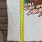 Cleveland Browns When You're In The Dawg Pound Graphic Tee | Size X-Large | Vintage 1990s NFL Football Grey T-Shirt |