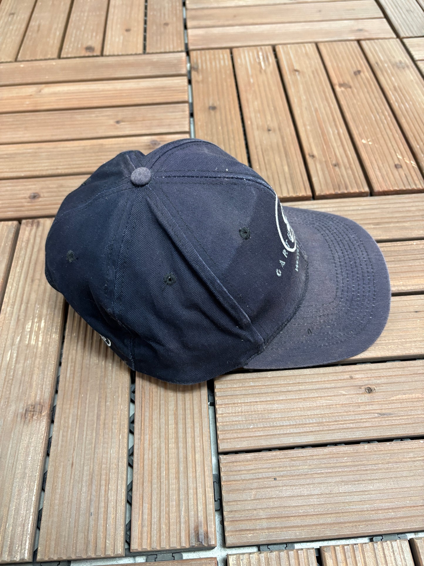 Garth Brooks World Tour Graphic Hat | Snap Back | Vintage 1990s Country Music Black Cap |