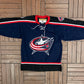 Columbus Blue Jackets Rick Nash Hockey Jersey | Size Medium | Vintage 2000s Hockey Koho Blue Jersey |