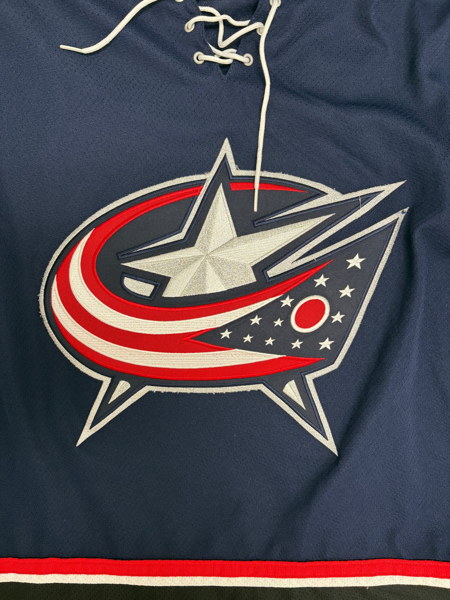 Columbus Blue Jackets Rick Nash Hockey Jersey | Size Medium | Vintage 2000s Hockey Koho Blue Jersey |