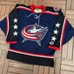 Columbus Blue Jackets Rick Nash Hockey Jersey | Size Medium | Vintage 2000s Hockey Koho Blue Jersey |