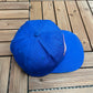 Kansas Jayhawks Embroidered Graphic Hat | Snap Back | Vintage 2000s Blue College Cap |