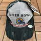 St. Louis Rams Super Bowl Champions Graphic Hat | Strap Back | Vintage 2000s Logo Athletic Black NFL Football Cap |