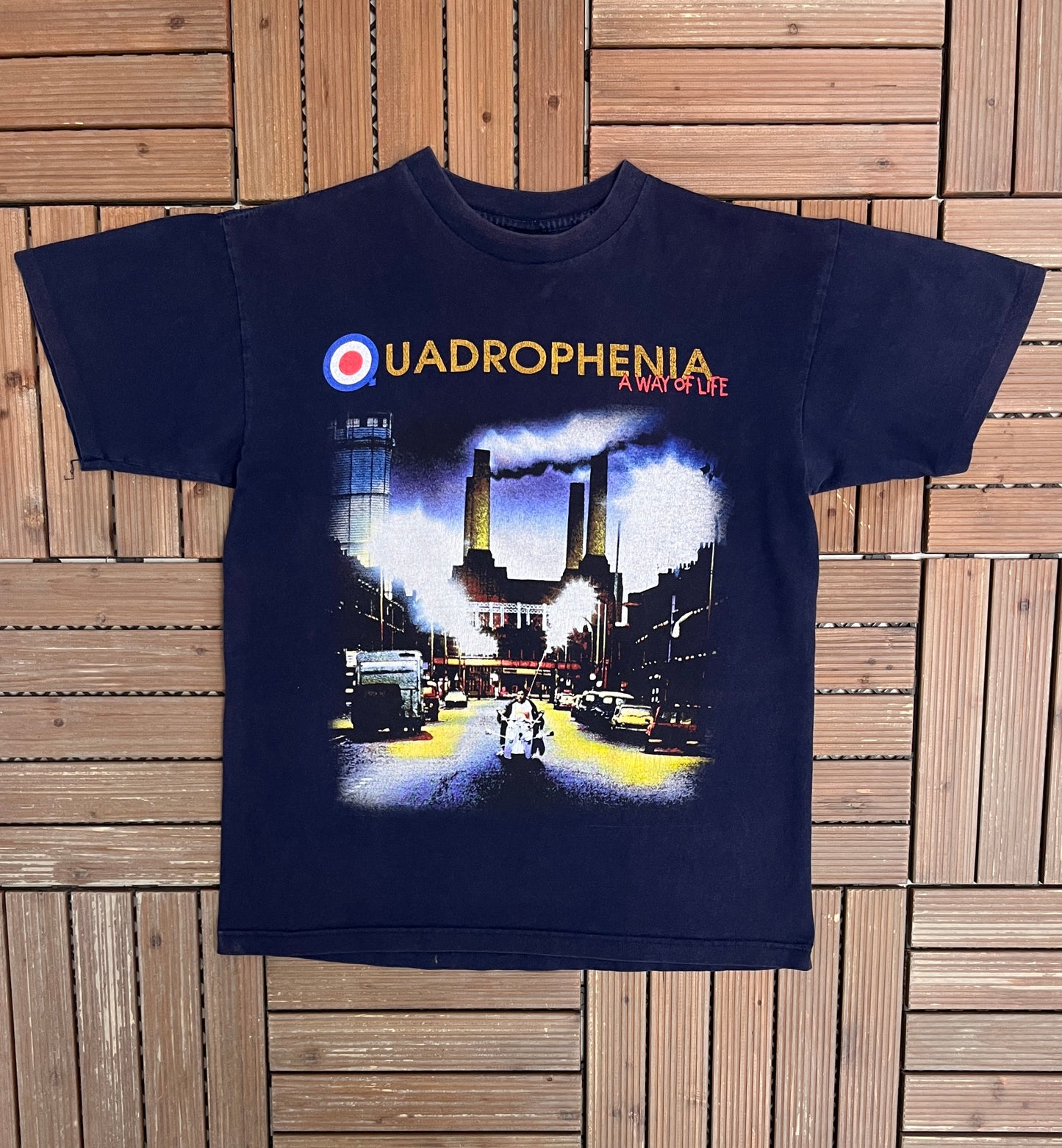 The Who Quadrophenia A Way Of Life 1996 Graphic Tee | Size Large | Vintage 1990s Rock Band T-Shirt |