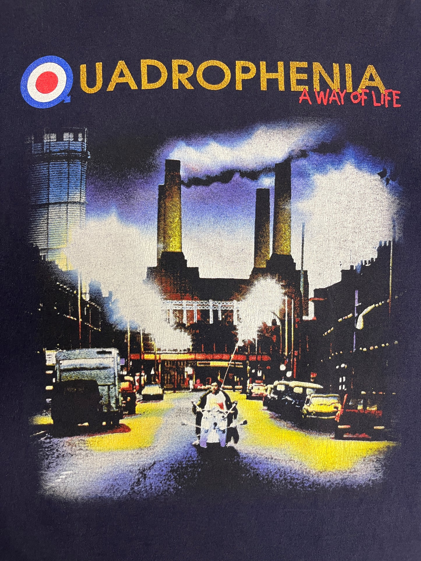 The Who Quadrophenia A Way Of Life 1996 Graphic Tee | Size Large | Vintage 1990s Rock Band T-Shirt |