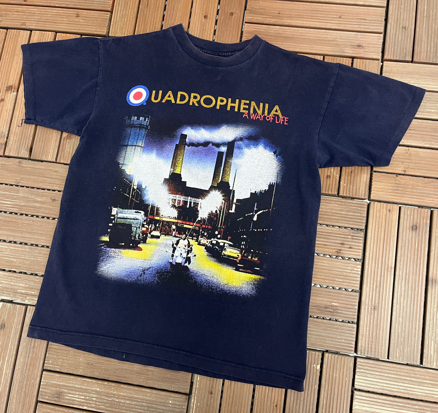 The Who Quadrophenia A Way Of Life 1996 Graphic Tee | Size Large | Vintage 1990s Rock Band T-Shirt |