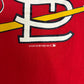 St. Louis Cardinals Graphic Tee | Size Medium | Vintage 1980s MLB Baseball Red T-Shirt |