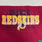Washington Redskins Graphic Tee | Size Large | Vintage 1990s NFL Football Red T-Shirt |