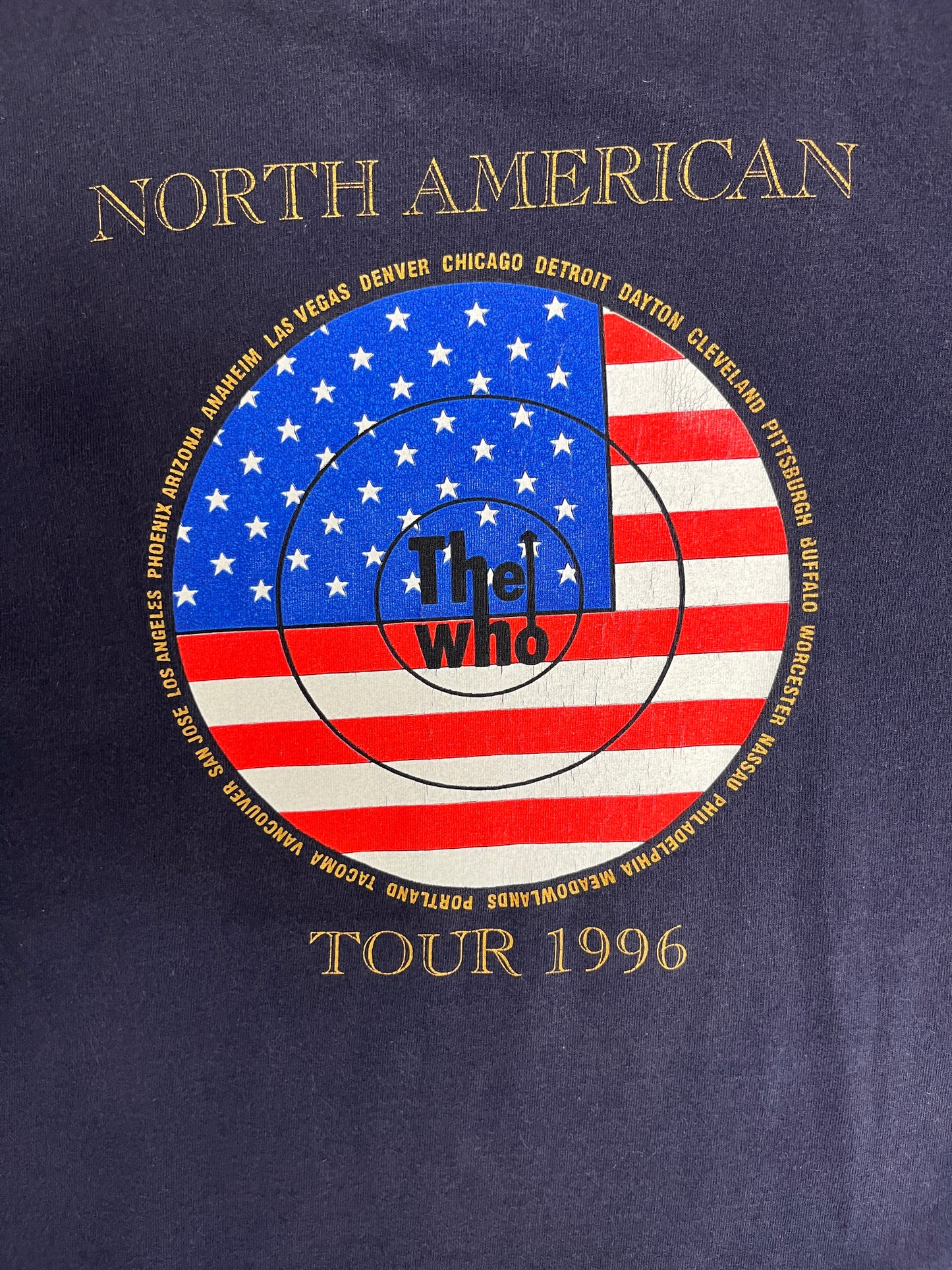 The Who Quadrophenia A Way Of Life 1996 Graphic Tee | Size Large | Vintage 1990s Rock Band T-Shirt |