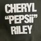 Cheryl "Pepsii" Riley Me, Myself & I Graphic Sweater | One Size | Vintage 1980s Promotional Black Sweater |