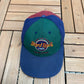 Hard Rock Cafe San Juan Graphic Hat | Snap Back | Vintage 1990s Tourist Promotional Cap |