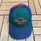 Hard Rock Cafe San Juan Graphic Hat | Snap Back | Vintage 1990s Tourist Promotional Cap |
