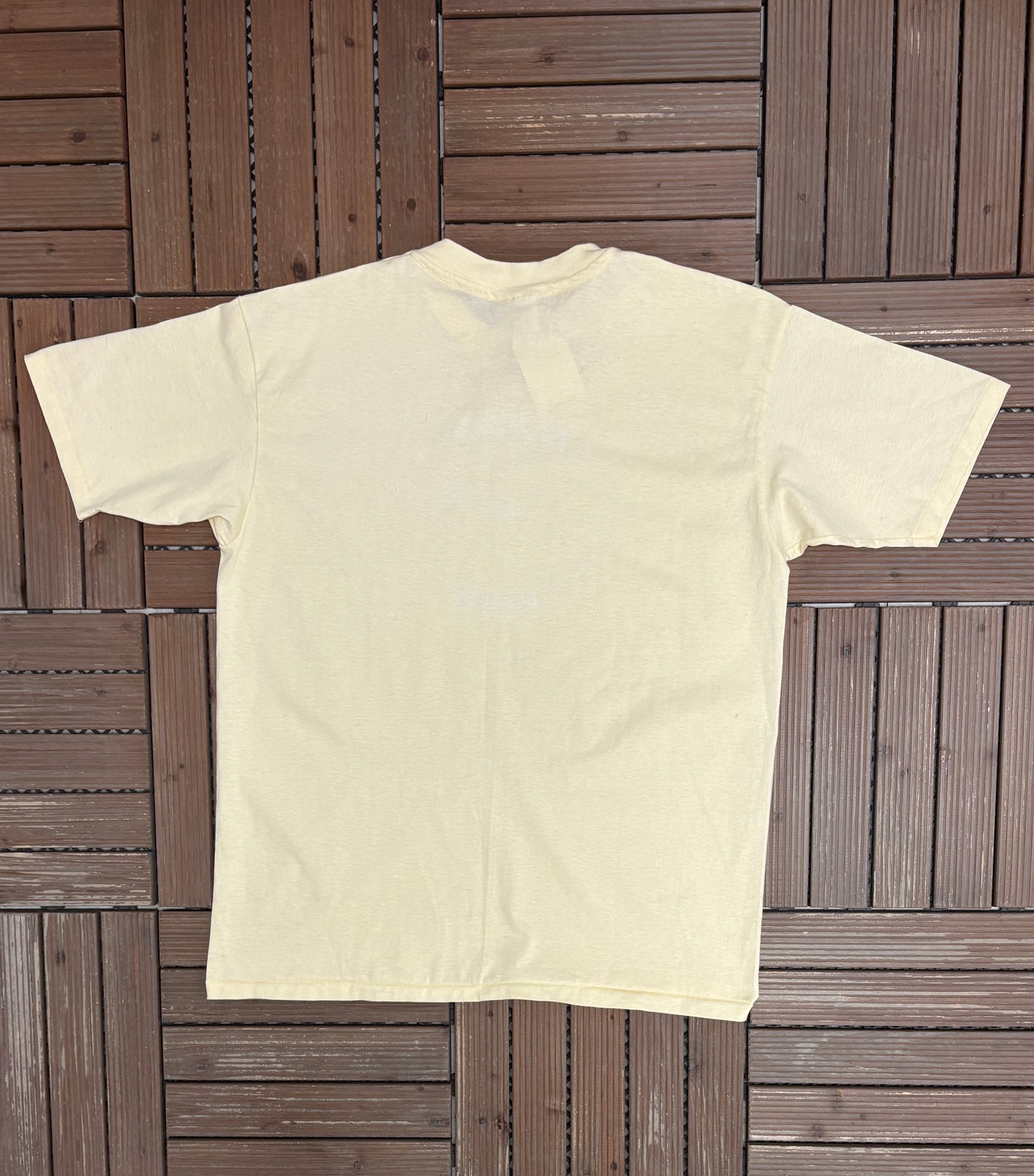 Mid Atlantic Coupers Graphic Tee | Size X-Large | Vintage 1990s Made in USA Yellow T-Shirt |