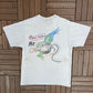 Caribbean Soul Coconut Telegraph Graphic Tee | Size X-Large | Vintage 1990s Scenic Grey T-Shirt |