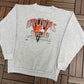 Cleveland Browns Graphic Crewneck | Size X-Large | Vintage 1990s NFL Football Grey Sweater |