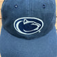 Penn State Nittany Lions Graphic Hat | Strap Back | Vintage 1990s Sports Specialties College Blue Cap |