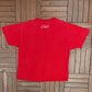 Dale Earnhardt Jr. Budweiser NASCAR Graphic Tee | Size XX-Large | Vintage 2000s NASCAR Racing Red T-Shirt |