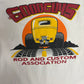 Goodguys South Eastern Rod & Custom Nationals Graphic Tee | Size X-Large | Vintage 1990s White Car Show T-Shirt |