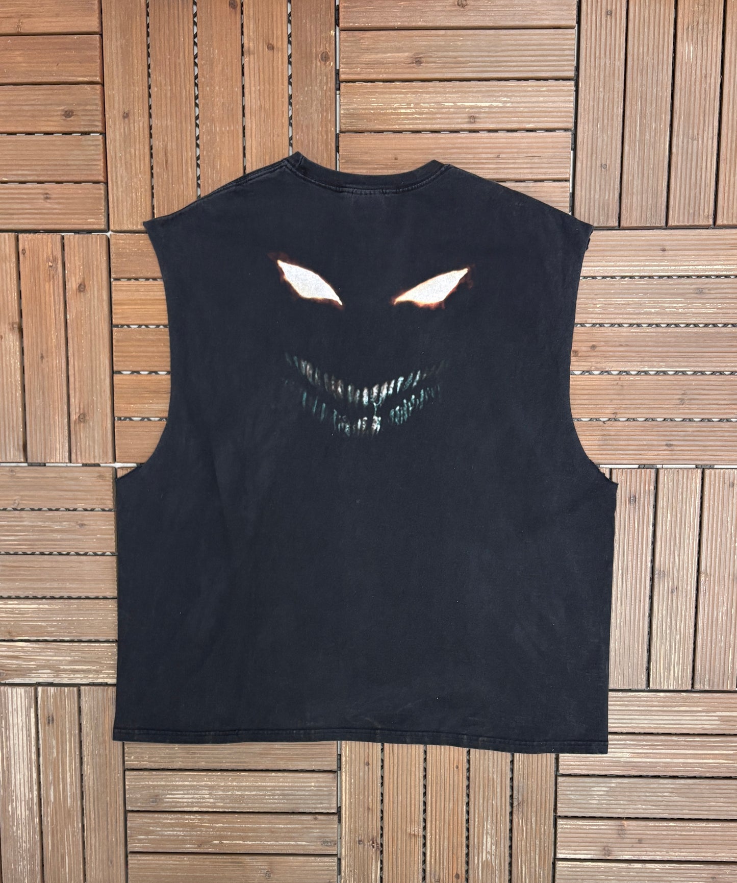 Disturbed Asylum Tour Graphic Tee | Size XXX-Large | Vintage 2000s Heavy Metal Band Music Black T-Shirt |