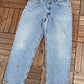 Levi Strauss & Co 550 Denim Jeans | Size 36 x 30 | Vintage 1990s Levi's Light Blue Jeans |