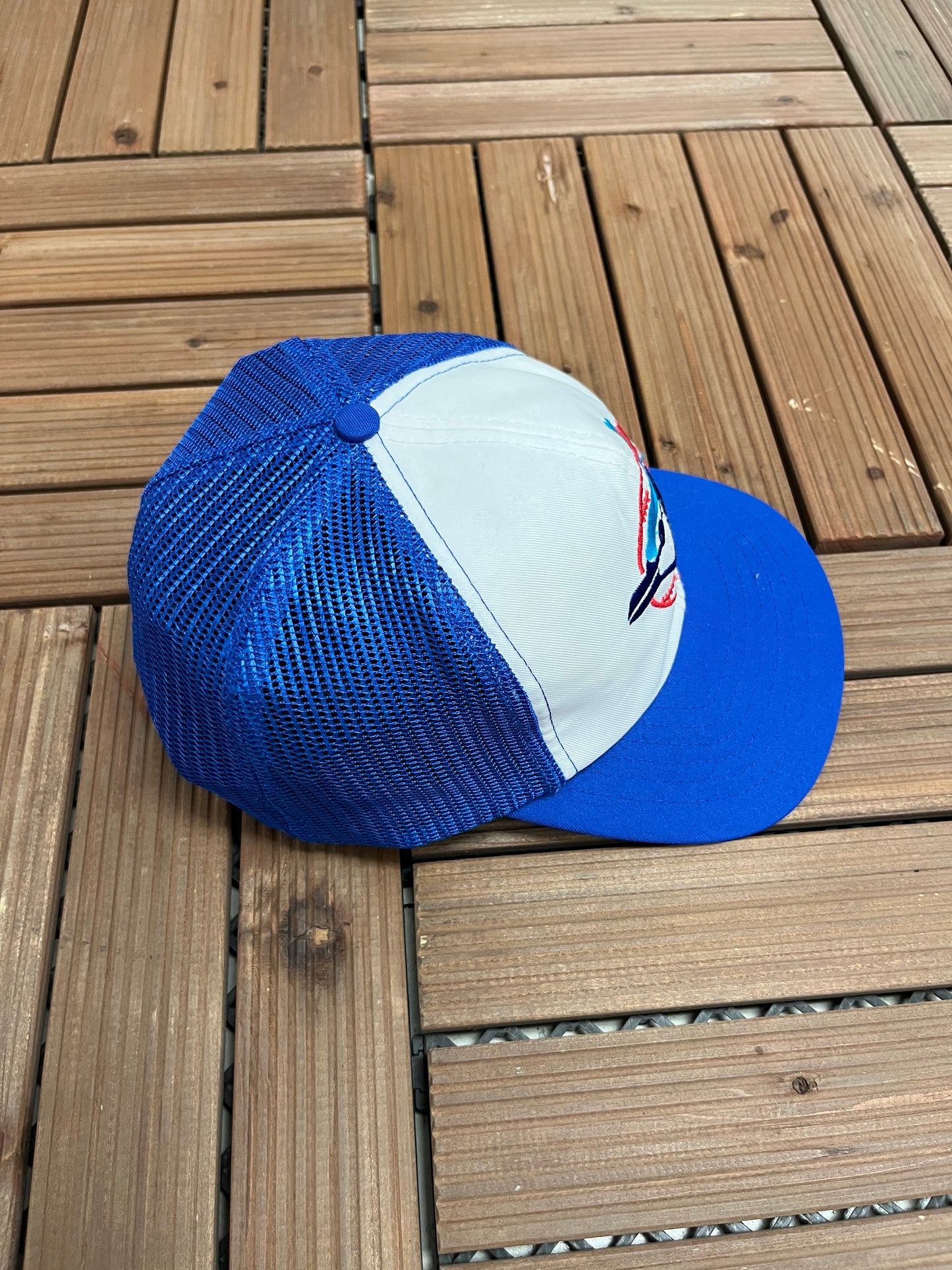 Toronto Blue Jays Embroidered Hat | Snap Back | Vintage 1990s MLB Baseball White Cap |