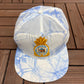 London Police Association Graphic Hat | Snap Back | Vintage 1990s Promotional White Cap |