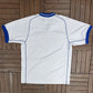 Kentucky Wildcats Nike Warm Up Graphic Tee | Size X-Large | Vintage 1990s White College T-Shirt |