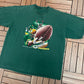 Green Bay Packers Graphic Tee | Size XX-Large | Vintage 1990s NFL Football Green T-Shirt |